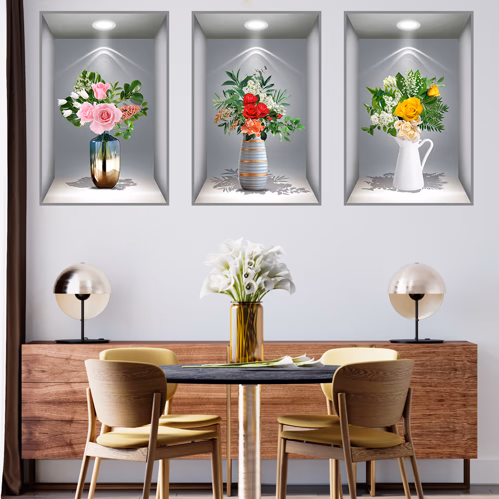 Vibrant lifestyle scene with colorful accessories and decor